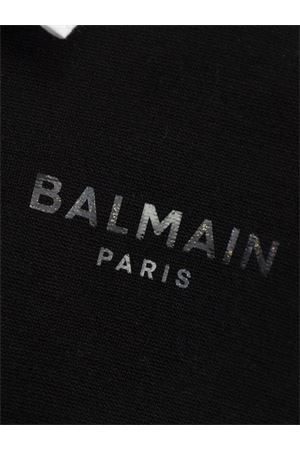 black viscose dress BALMAIN PARIS KIDS | BV1A70J0371930BV